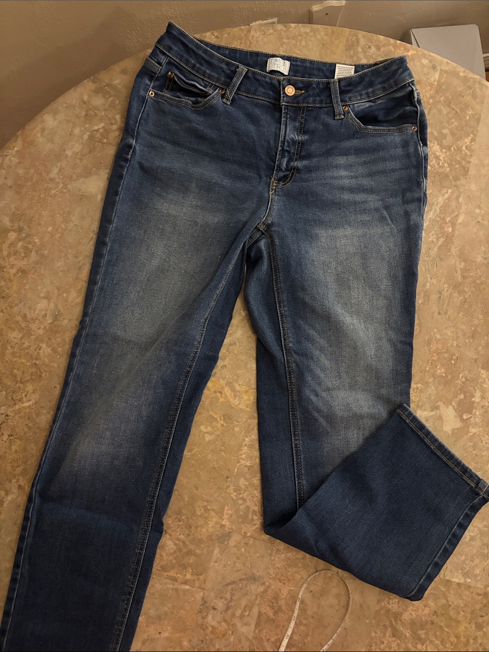 Time and Tru Women's Dark Blue Skinny Jeans size 12